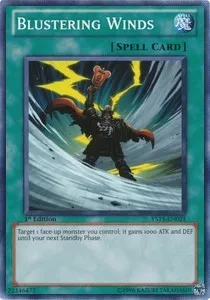 Blustering Winds — Starter Deck: Dawn of the Xyz — Yu-Gi-Oh!
