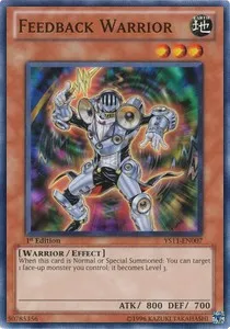 Feedback Warrior — Starter Deck: Dawn of the Xyz — Yu-Gi-Oh!