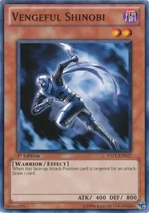 Vengeful Shinobi from Starter Deck: Dawn of the Xyz - Yu-Gi-Oh!