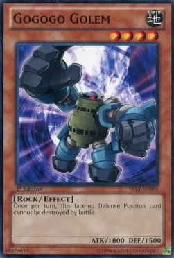 Gogogo Golem — Starter Deck: Xyz Symphony — Yu-Gi-Oh!