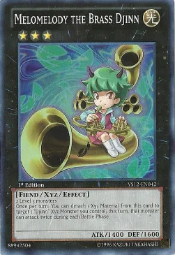 Melomelody the Brass Djinn — Starter Deck: Xyz Symphony — Yu-Gi-Oh!
