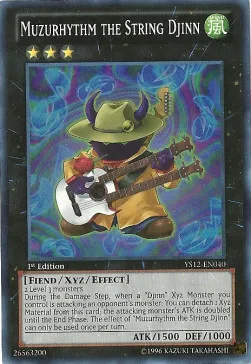 Muzurhythm the String Djinn — Starter Deck: Xyz Symphony — Yu-Gi-Oh!