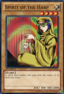 Spirit of the Harp — Starter Deck: Xyz Symphony — Yu-Gi-Oh!