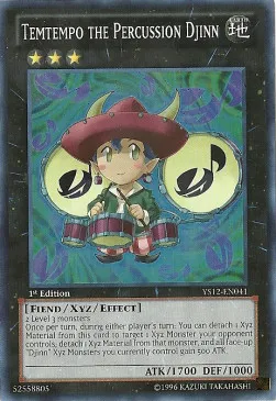 Temtempo the Percussion Djinn — Starter Deck: Xyz Symphony — Yu-Gi-Oh!