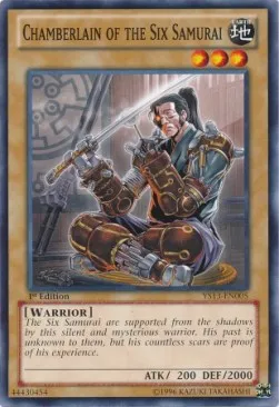 Chamberlain of the Six Samurai — Super Starter: V for Victory — Yu-Gi-Oh!