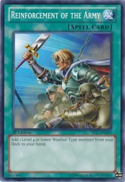 Reinforcement of the Army — Super Starter: V for Victory — Yu-Gi-Oh!