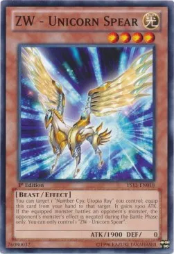 ZW - Unicorn Spear — Super Starter: V for Victory — Yu-Gi-Oh!