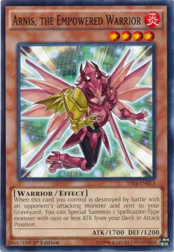 Arnis, the Empowered Warrior — Super Starter: Space-Time Showdown — Yu-Gi-Oh!