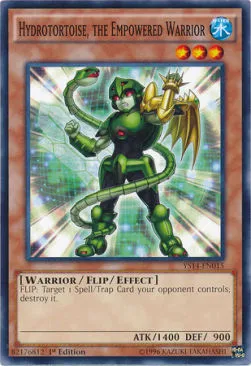 Hydrotortoise, the Empowered Warrior from Super Starter: Space-Time Showdown - Yu-Gi-Oh!