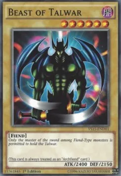 Beast of Talwar — 2-Player Starter Deck Yuya & Declan — Yu-Gi-Oh!