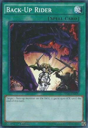 Back-Up Rider — Starter Deck: Yuya — Yu-Gi-Oh!