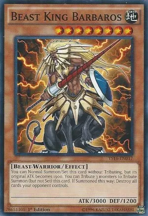 Beast King Barbaros — Starter Deck: Yuya — Yu-Gi-Oh!