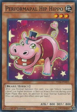 Performapal Hip Hippo — Starter Deck: Yuya — Yu-Gi-Oh!