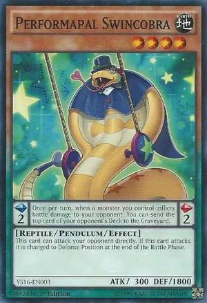 Performapal Swincobra — Starter Deck: Yuya — Yu-Gi-Oh!