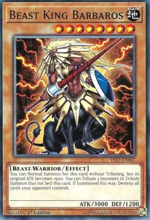 Barbaros, le Roi des Bêtes — Starter Deck: Link Strike — Yu-Gi-Oh!