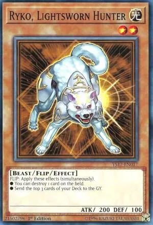 Ryko, Lightsworn Hunter — Starter Deck: Link Strike — Yu-Gi-Oh!