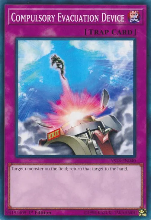 Compulsory Evacuation Device — Starter Deck: Codebreaker — Yu-Gi-Oh!