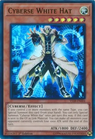 Cyberse White Hat — Starter Deck: Codebreaker — Yu-Gi-Oh!