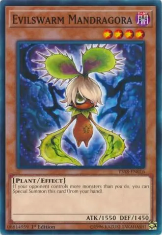 Evilswarm Mandragora — Starter Deck: Codebreaker — Yu-Gi-Oh!