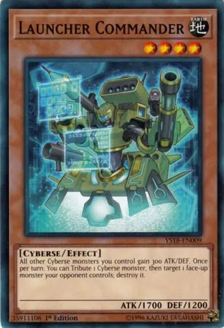 Launcher Commander — Starter Deck: Codebreaker — Yu-Gi-Oh!