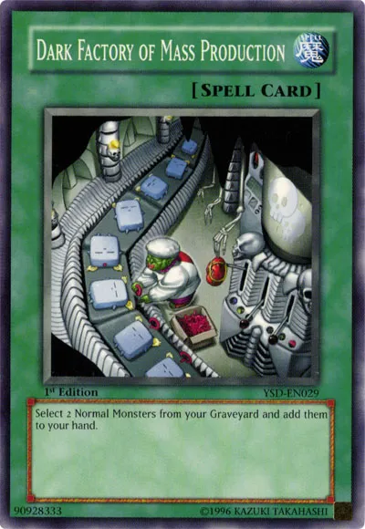 Dark Factory of Mass Production — Starter Deck: GX 2006 — Yu-Gi-Oh!