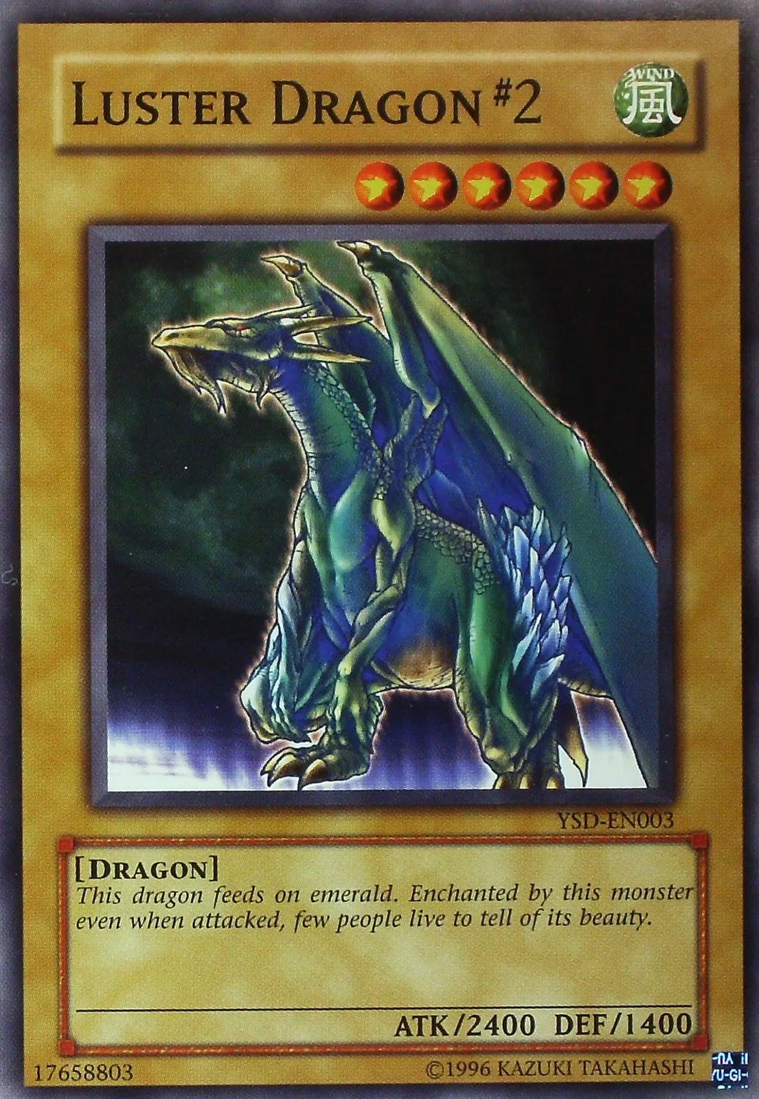 Luster Dragon #2 — Starter Deck: GX 2006 - Unlimited — Yu-Gi-Oh!