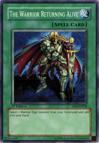 The Warrior Returning Alive — Starter Deck: GX 2006 — Yu-Gi-Oh!