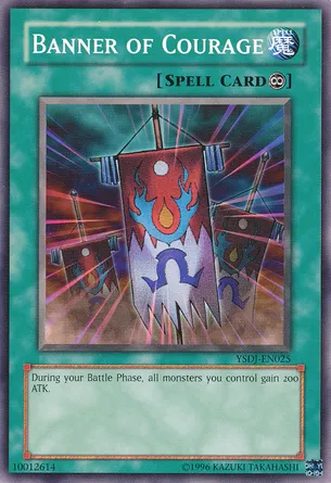 Banner of Courage — Starter Deck: Jaden Yuki - Unlimited — Yu-Gi-Oh!