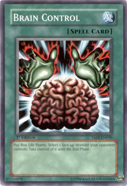 Contrôle Cérébral from Starter Deck: Jaden Yuki - Yu-Gi-Oh!