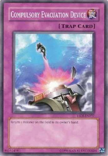 Compulsory Evacuation Device — Starter Deck: Jaden Yuki - Unlimited — Yu-Gi-Oh!