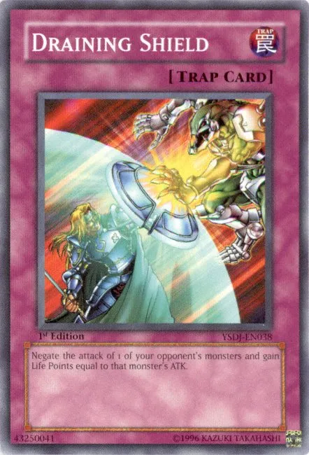 Draining Shield — Starter Deck: Jaden Yuki — Yu-Gi-Oh!