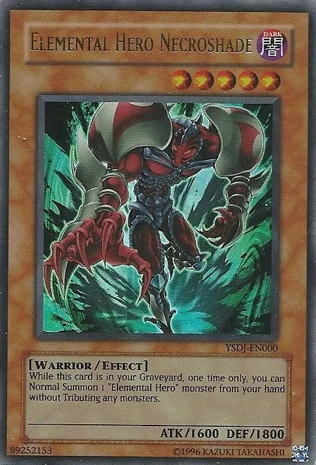 Elemental HERO Necroshade — Starter Deck: Jaden Yuki - Unlimited — Yu-Gi-Oh!
