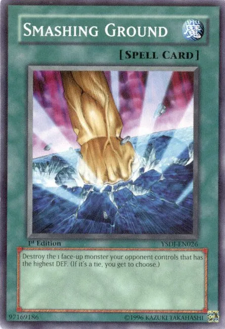 Smashing Ground — Starter Deck: Jaden Yuki — Yu-Gi-Oh!