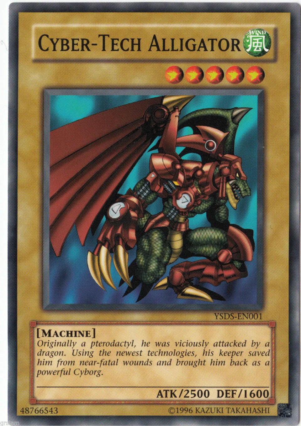 Cyber-Tech Alligator — Starter Deck: Syrus - Unlimited — Yu-Gi-Oh!