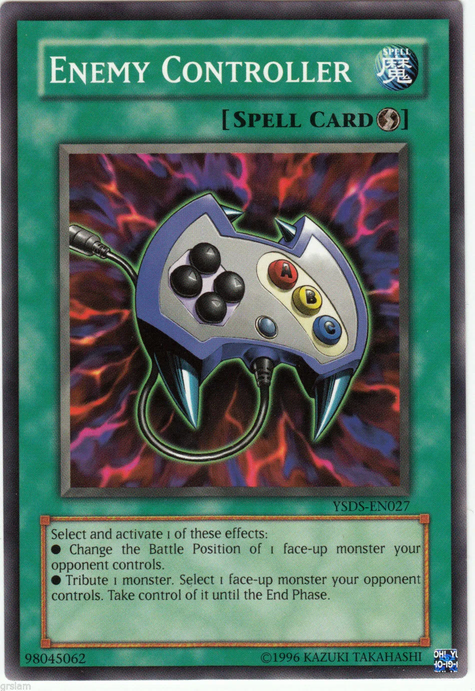 Enemy Controller — Starter Deck: Syrus - Unlimited — Yu-Gi-Oh!