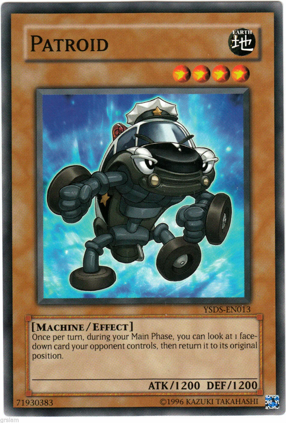 Patroid — Starter Deck: Syrus - Unlimited — Yu-Gi-Oh!