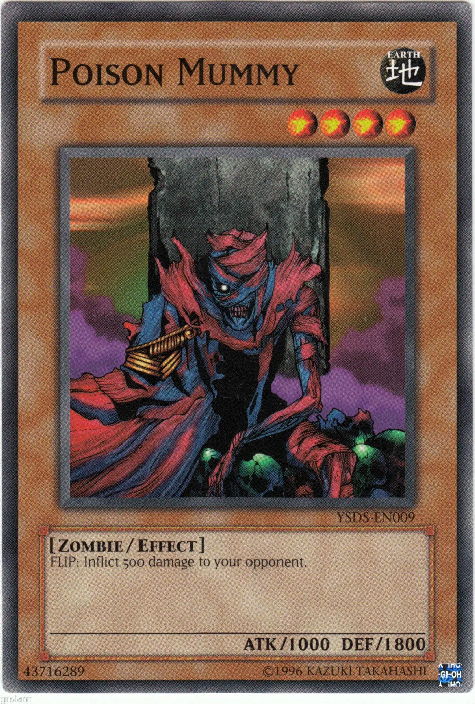 Poison Mummy — Starter Deck: Syrus - Unlimited — Yu-Gi-Oh!