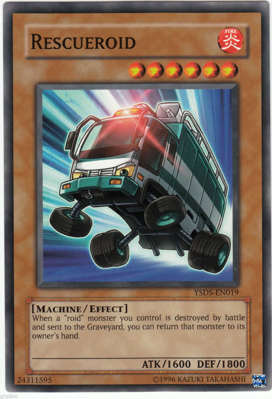 Rescueroid — Starter Deck: Syrus - Unlimited — Yu-Gi-Oh!