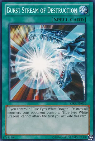 Burst Stream of Destruction — Starter Deck: Kaiba Reloaded - Unlimited — Yu-Gi-Oh!