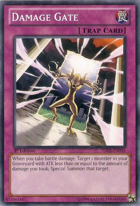 Damage Gate — Starter Deck: Kaiba Reloaded — Yu-Gi-Oh!