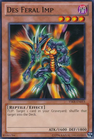 Des Feral Imp — Starter Deck: Kaiba Reloaded - Unlimited — Yu-Gi-Oh!