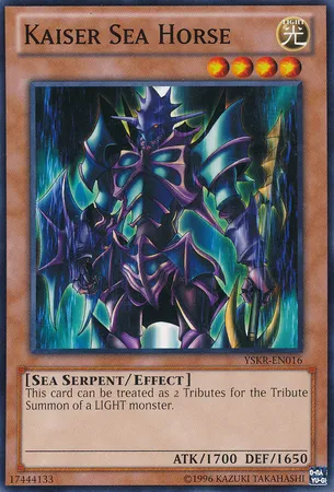Kaiser Sea Horse — Starter Deck: Kaiba Reloaded - Unlimited — Yu-Gi-Oh!