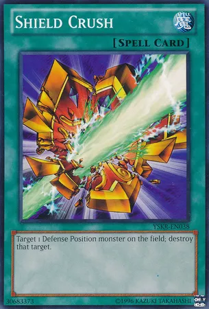 Destruction de Bouclier from Starter Deck: Kaiba Reloaded - Unlimited - Yu-Gi-Oh!