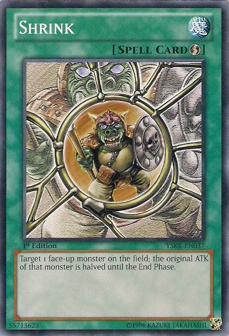Rétrécissement — Starter Deck: Kaiba Reloaded — Yu-Gi-Oh!