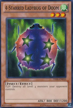 4-Starred Ladybug of Doom — Starter Deck: Yugi Reloaded - Unlimited — Yu-Gi-Oh!