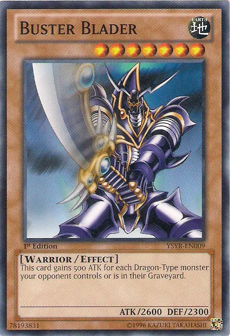 Buster Blader — Starter Deck: Yugi Reloaded — Yu-Gi-Oh!