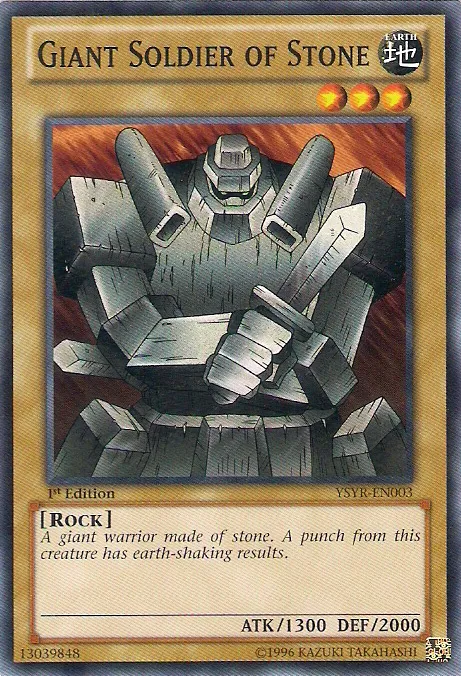 Giant Soldier of Stone — Starter Deck: Yugi Reloaded — Yu-Gi-Oh!