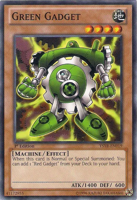 Green Gadget — Starter Deck: Yugi Reloaded — Yu-Gi-Oh!