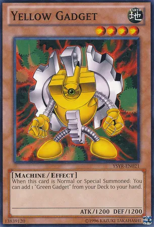 Yellow Gadget — Starter Deck: Yugi Reloaded - Unlimited — Yu-Gi-Oh!