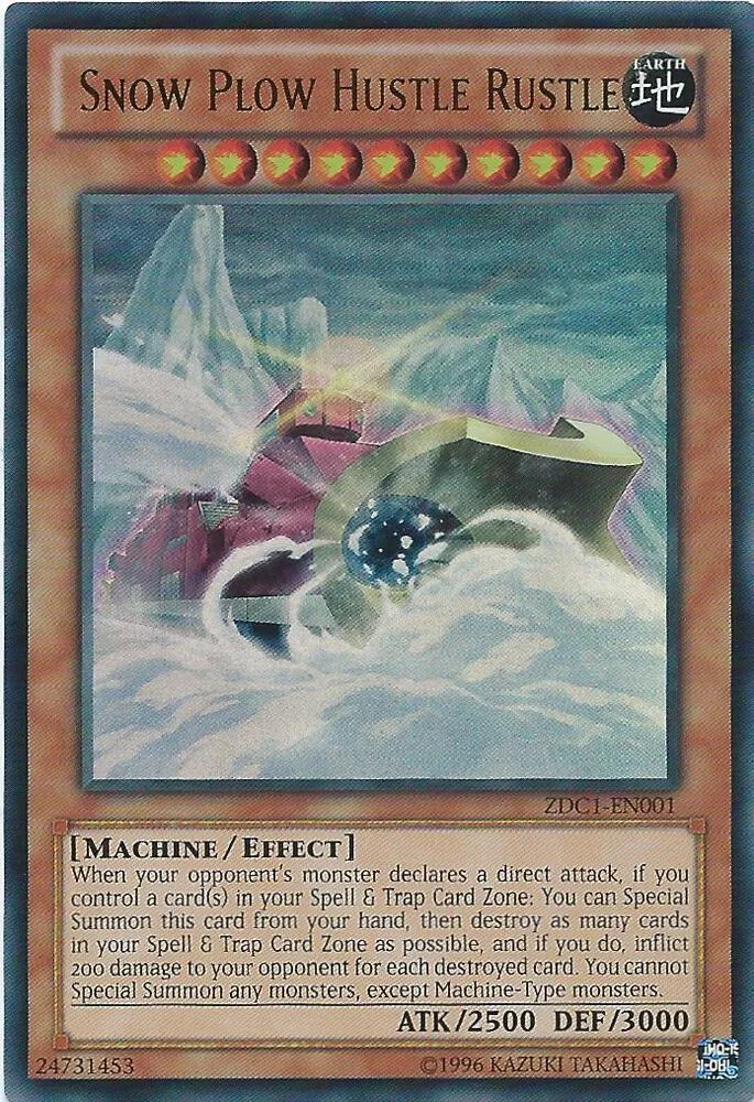 Snow Plow Hustle Rustle — ZEXAL World Duel Carnival Promos — Yu-Gi-Oh!